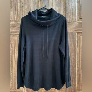 Black Lety & Me Cowl Neck Sweater
